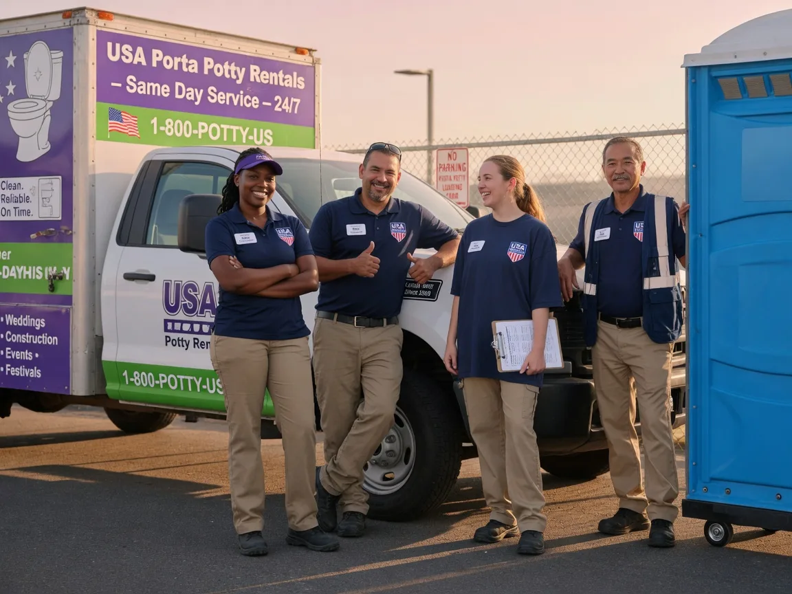 Porta Potty Rental company in Rockport, WV